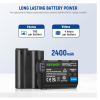 Neewer E15c battery x2 + charger Nikon - Image 3