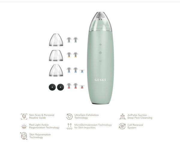 Geske MicroDermabrasion Blackhead Remower 7 in 1 - Image 2