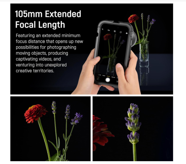 Neewer Macro Lens for smartphone 105mm - Image 4