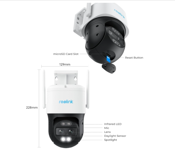 Reolink TrackMix WiFi 8MP PTZ Camera - Image 6