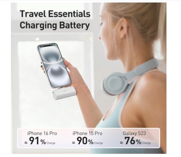 iWalk power bank 4500mAh сребрен - Image 2