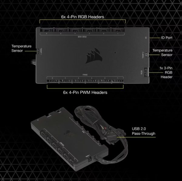 Corsair iCUE Commander core xt RGB контролер - Image 7