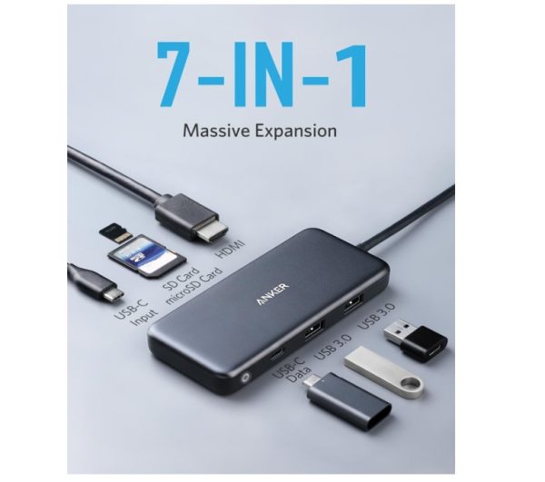 Anker 7 in 1 Type C adapter - Image 4