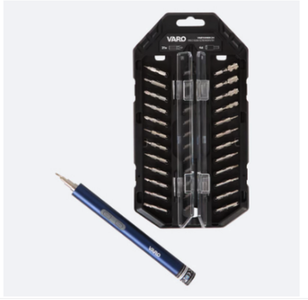 Varo - VAR10080/24 - Electric screwdriver set - 26 pieces - Image 3