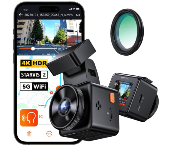 Vantrue E1 Pro 4K HDR Starvis Dascham