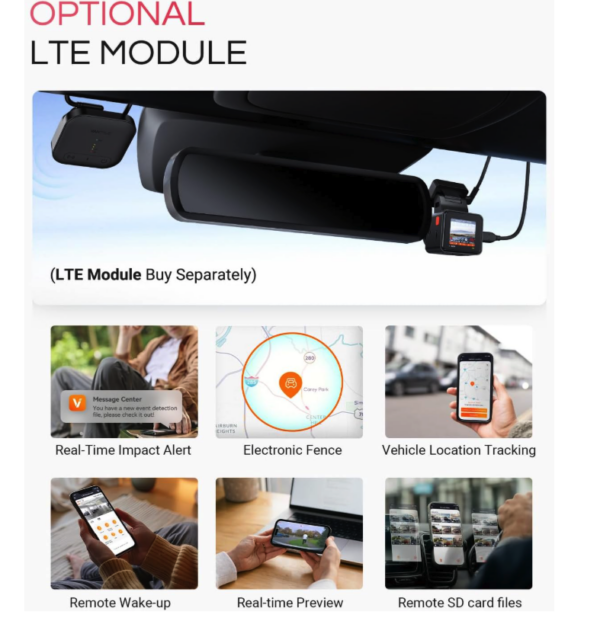 Vantrue E1 Pro 4K HDR Starvis Dascham - Image 8