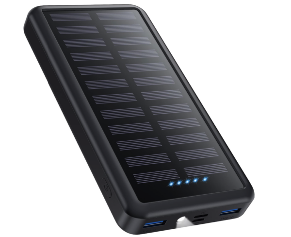 Pxwaxpy Power Bank 26800mAh SOLAR 15w