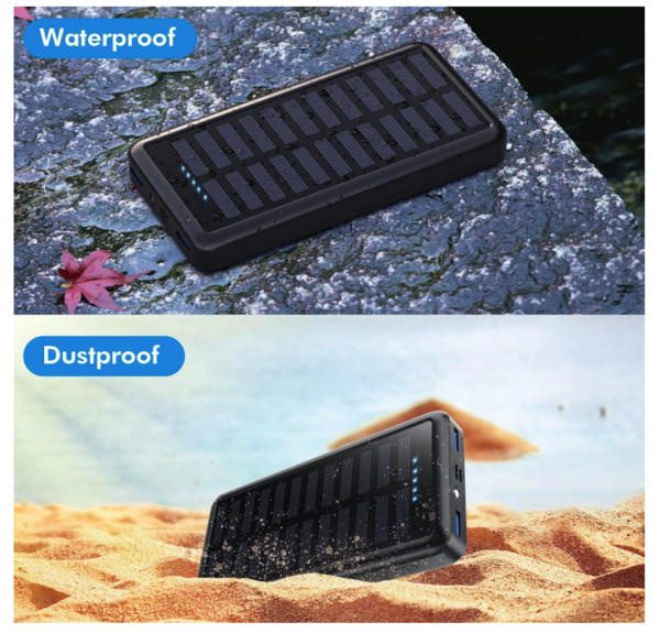 Pxwaxpy Power Bank 26800mAh SOLAR 15w - Image 3