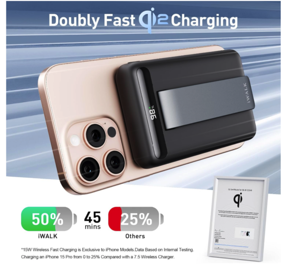 iWalk power bank 15w 10000mAh Magsafe - Image 6