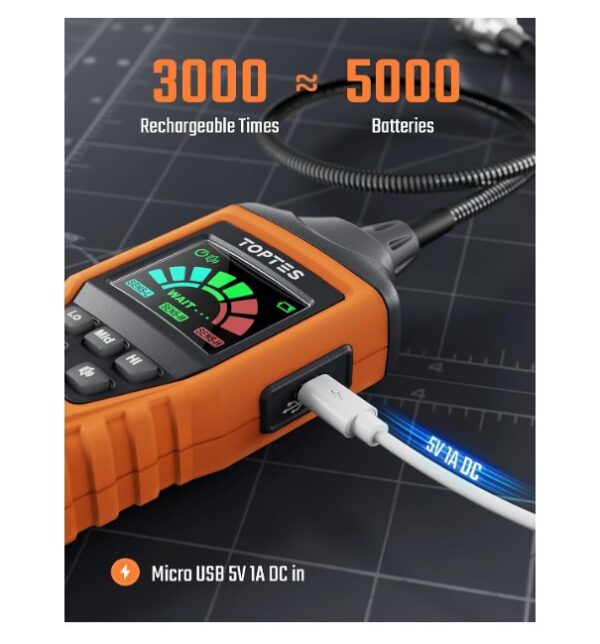 TopTes PT520A+ Gas Leak Detector - Image 5