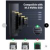Ugreen NVMe M.2 Enclosure USB 3.2 - Image 4
