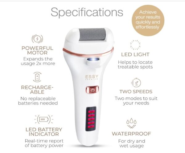Essy Electric Foot File - Image 6