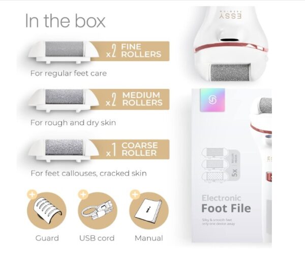 Essy Electric Foot File - Image 5