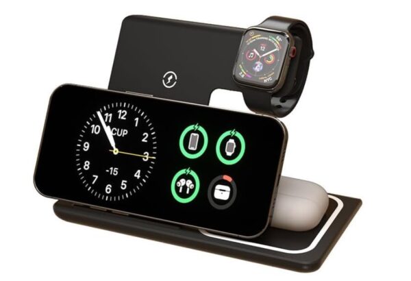 Yoxinta X455 3 in 1 Wireless Charger (Foldable) - Image 3