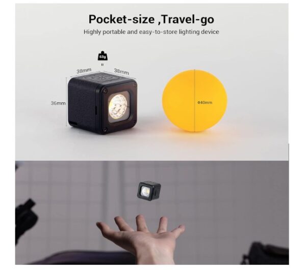 Small Rig RM01 Kit mini LED Video Light - Image 7