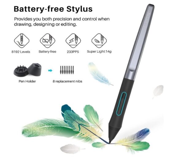 Huion Inspiroy Pen Tablet H1060P графички таблет - Image 7