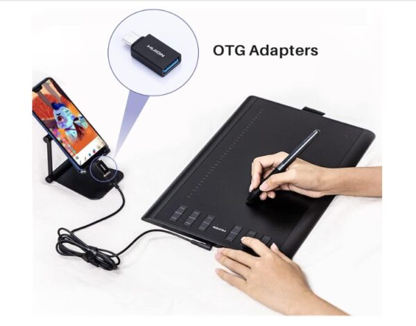 Huion Inspiroy Pen Tablet H1060P графички таблет - Image 3