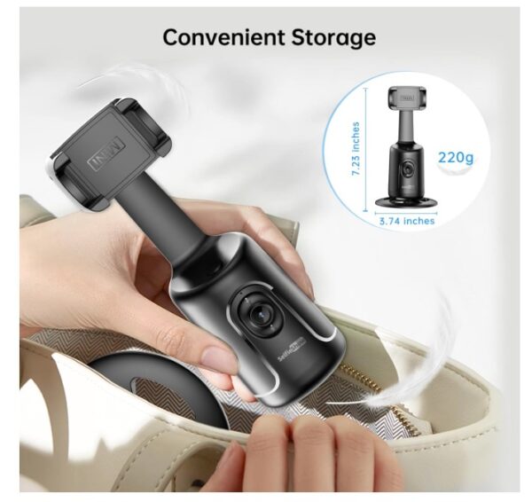 Selfie Show Auto Face Tracking Tripod - Image 2