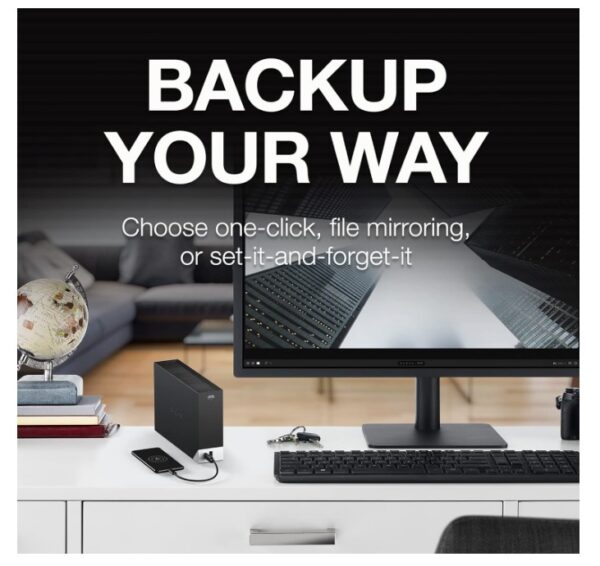 Seagate 3.5" External HDD 8TB One Touch with Hub - Image 2