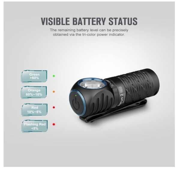 Olight Perun 2 mini светилка - Image 7
