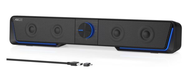 Jeecoo A40 USB Computer Speaker RGB - Image 7