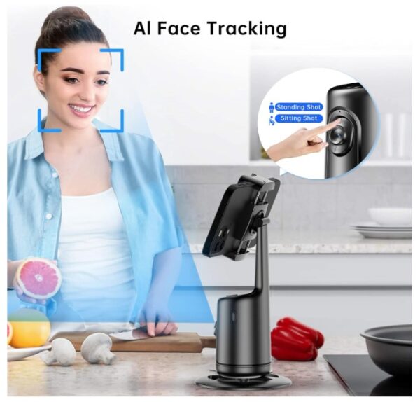 Selfie Show Auto Face Tracking Tripod - Image 7