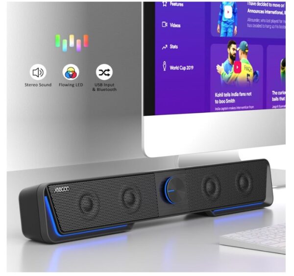 Jeecoo A40 USB Computer Speaker RGB