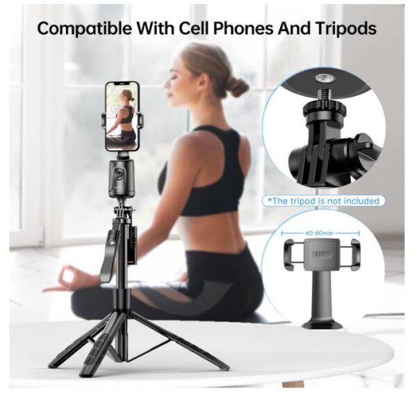Selfie Show Auto Face Tracking Tripod - Image 5