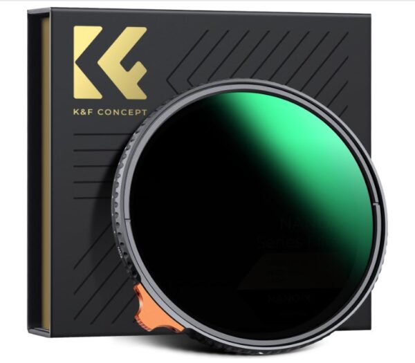 K&F Concept Nano X Series Filter Variable ND2-400 MRC 72mm