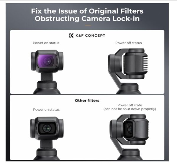 Nano X Lens Filter ND4, ND8, ND16, ND32 for DJI Osmo Pocket 3 - Image 2