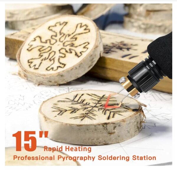 Pyrographic Soldering Station Preciva 939 - Image 2