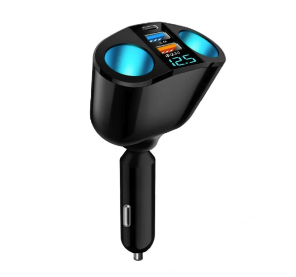 M7 360 degree rotary car charger