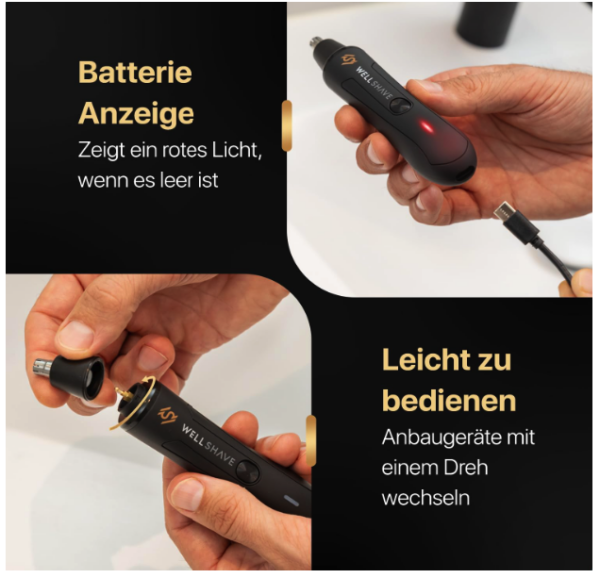 Wellshave Nose Sculptor Premium Edition 2 in 1 - Image 2