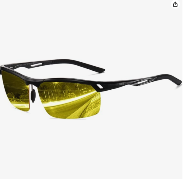 DUCO sunglasses for night driving 8550