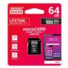 Goodram MicroSD card 64GB Class 10 UHS-I