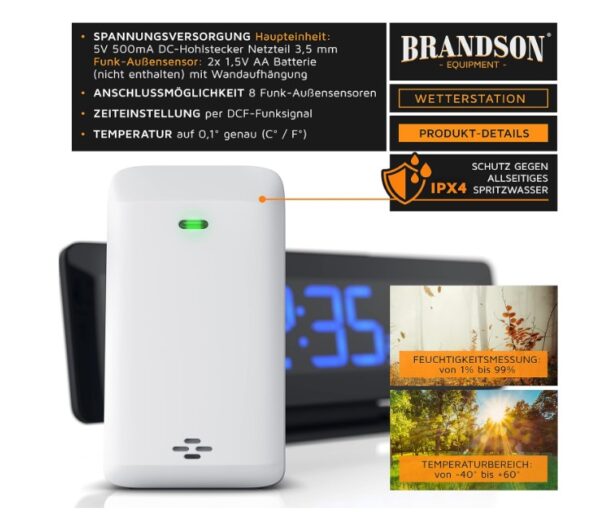 Brandson Weather Station 304633 - Image 3