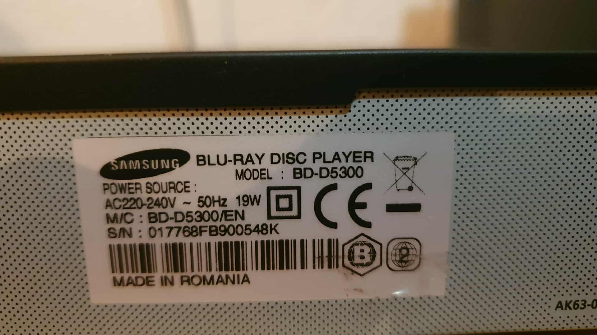 Samsung BD-D5300 - Image 4