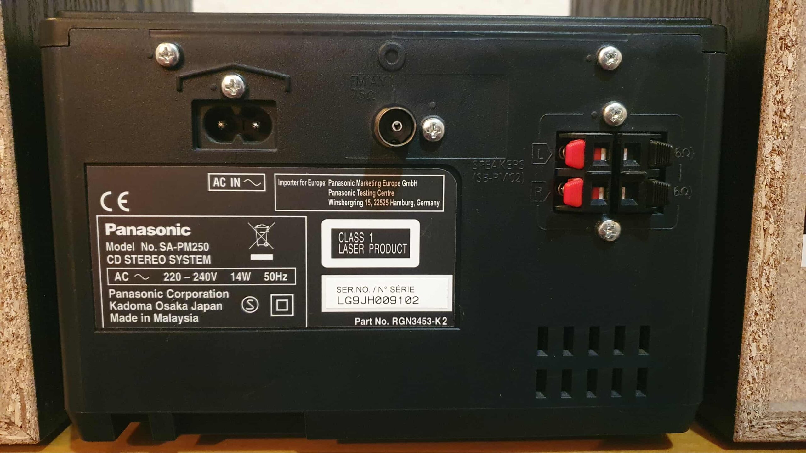 Panasonic SA-PM250 B2 - Image 3