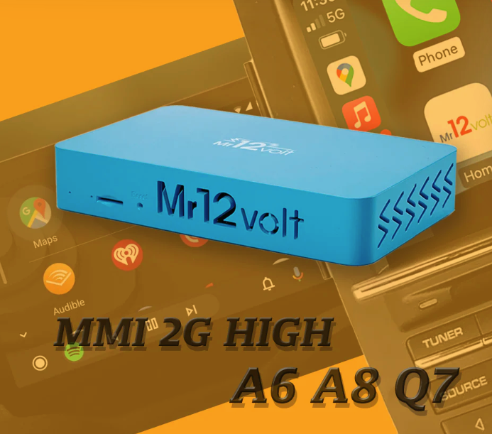 Audi MMI 2G High CarPlay & AA Interface A6 A8 Q7
