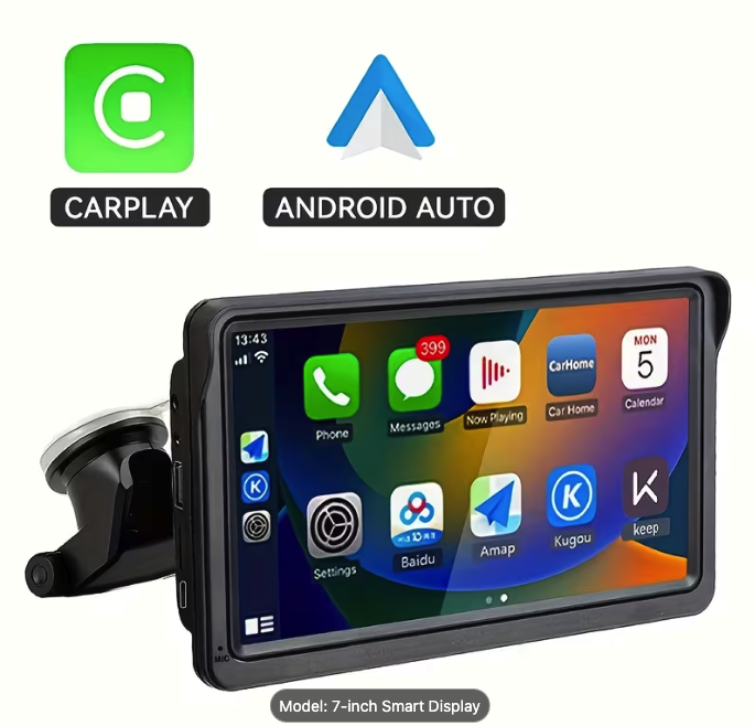 7-inch portable car MP5 player - CarPlay - Android Auto