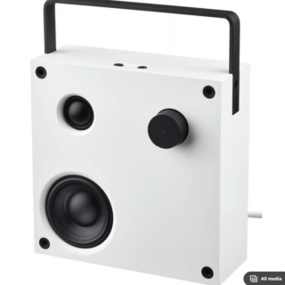 Ikea Vappeby Bluetooth Speaker WHITE gen3